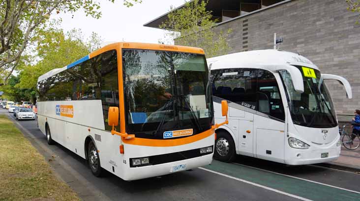 CDC Melbourne Volvo B10MSE Autobus 48 & McKenzies BS01ZG